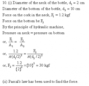 Numerical 12 Chapter-4 class 9th physics