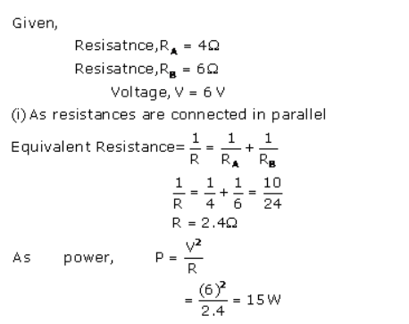 Exe-8B and 8C Current Electricity ICSE Class-10 Concise Physics Selina ...