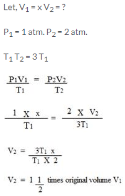 Chapter Study Of Gas Laws Class Concise Selina Solutions Icsehelp