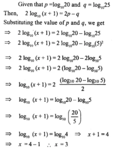 Logarithms Ml Aggarwal Icse 9th Maths Solutions Chapter-9 - Icsehelp