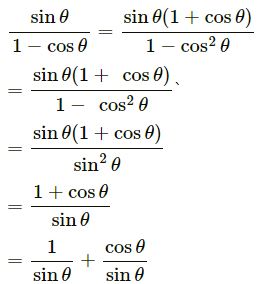 Class-10 Trigonometric Identities ML Aggarwal img 37