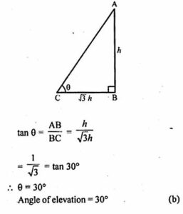 ML Aggarwal Heights and Distances MCQs Solutions ICSE Class-10 Maths Ch ...