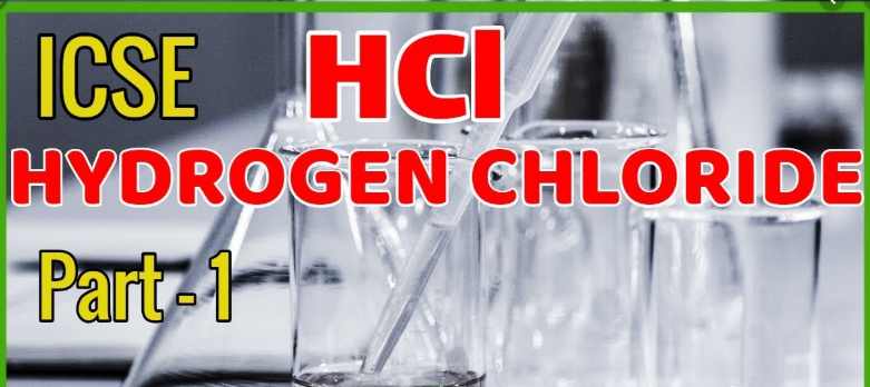 Hydrogen Chloride Chapter-8 Selina Chemistry Solution