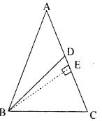 In a triangle ABC, AB = AC and D is a point on side AC such that BC² = AC x CD, Prove that BD = BC.