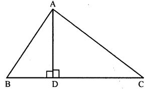 In a triangle ABC, AD is perpendicular to BC. Prove that AB² + CD² = AC² + BD².