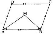 (i) Prove that bisectors of any two adjacent angles of a parallelogram are at right angles.
