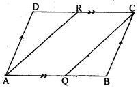 (ii) Prove that bisectors of any two opposite angles of a parallelogram are parallel.