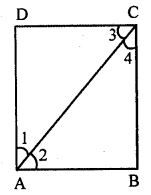 (i) If ABCD is a rectangle in which the diagonal BD bisect ∠B, then show that ABCD is a square.
