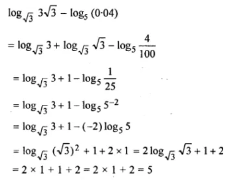 Logarithms ML Aggarwal ICSE 9th Maths Solutions Chapter-9 - ICSEHELP