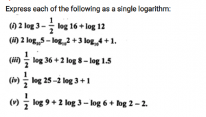 Logarithms ML Aggarwal ICSE 9th Maths Solutions Chapter-9 - ICSEHELP