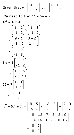 Matrices Selina Concise Solutions Chapter 9 For Icse Class 10 - Icsehelp