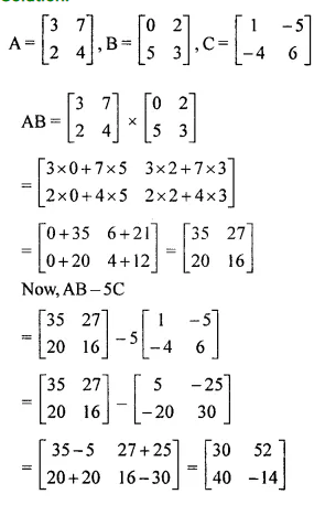 Concise Maths Solutions Exe-9C Ans 19
