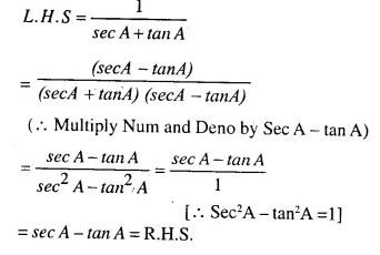 Trigonometrical Identities EX -21 A Ans 18