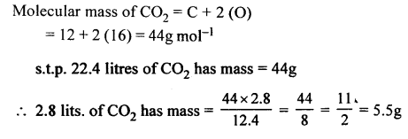 Ans 1 Avogadro' Law Mole Concept Dalal Simplified ICSE Chemistry