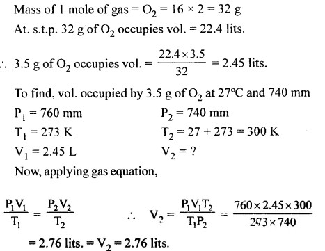 Ans 16 Avogadro' Law Mole Concept Dalal Simplified ICSE Chemistry