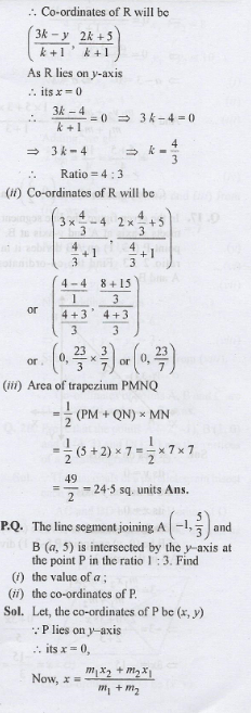 Section And Mid Point Formula Rs Aggarwal Icse Class 10 Icsehelp 3117