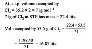 Ans 2 Avogadro' Law Mole Concept Dalal Simplified ICSE Chemistry