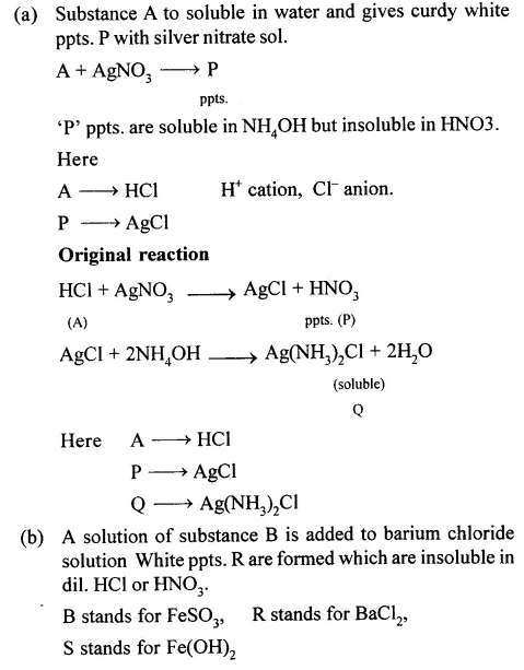 Ans 3 Additional Questions Practical Chemistry Dalal Simplified ICSE