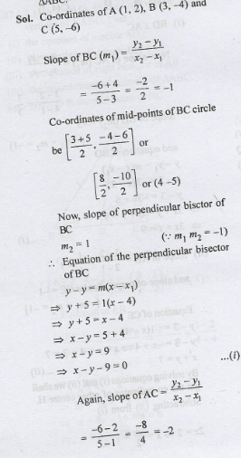 Equation Of Straight Line RS Aggarwal ICSE Class 10 - ICSEHELP