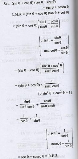 Trigonometrical Identities RS Aggarwal Goyal Brothers - ICSEHELP