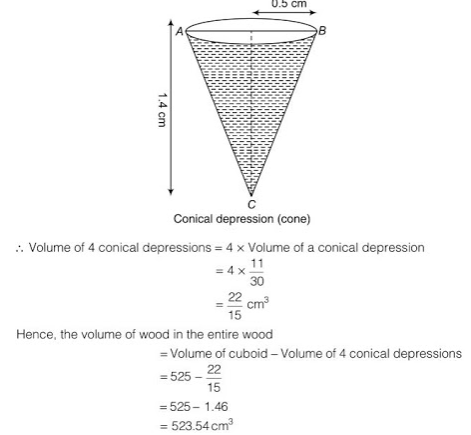 Surface Areas and Volume NCERT Class-10 Chapter-13 - ICSEHELP