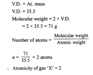 Ans 5 Vapour Density And Molecular Weight Mole Concept Dalal Simplified ICSE Chemistry