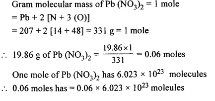 Ans 7 Avogadro' Law Mole Concept Dalal Simplified ICSE Chemistry