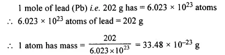 Ans 8 Avogadro' Law Mole Concept Dalal Simplified ICSE Chemistry