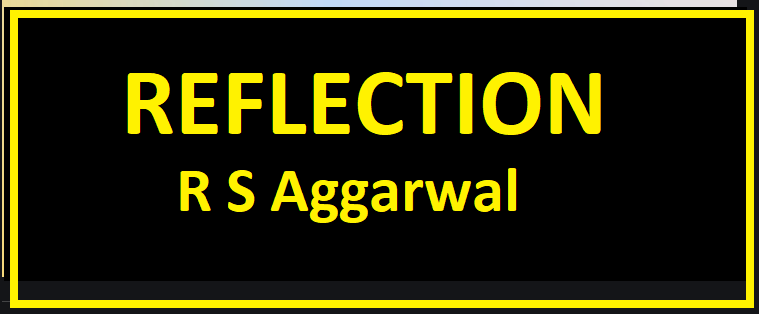 Reflection RS Aggarwal Goyal Brothers Prakashan