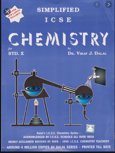 Icse Class 10 Chemistry Dalal Solutions