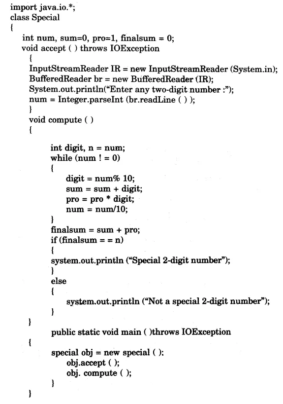 Ans 5 ICSE Computer Application 2014 Paper Solved