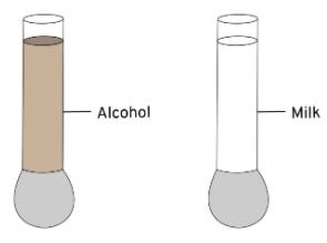 Describe an experiment to show that liquid pressure depends on the density of liquid.