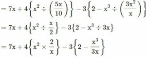 Algebraic Expressions Solved Questions of Exe-11 D for ICSE Class-8th Concise Selina Mathematics img 4