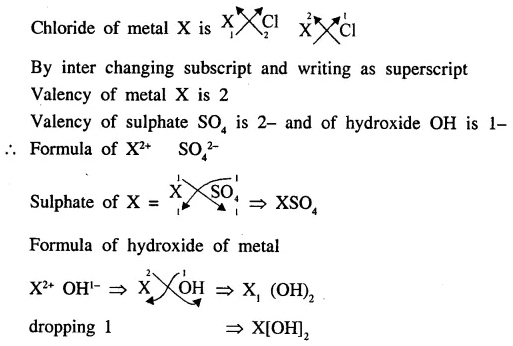 Ans 1 The Language Of Chemistry ICSE Dalal Simplified Chemistry