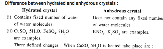 Ans 16 Water ICSE Class-9 Dalal Simplified Chemistry Class-9