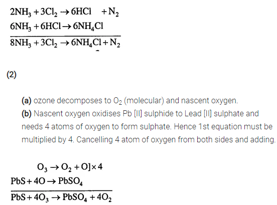 Ans 22 Additional Question The Language Of Chemistry ICSE Dalal Simplified Chemistry