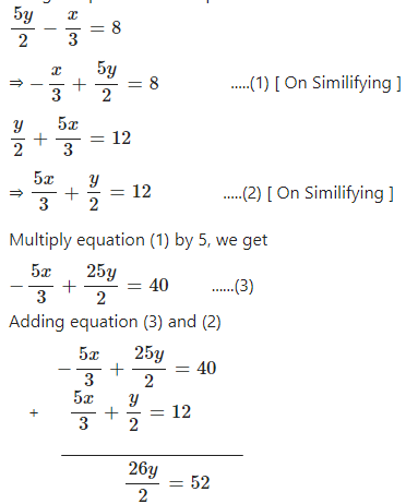 Simultaneous Linear Equations Class-9th Concise Selina ICSE Maths ...