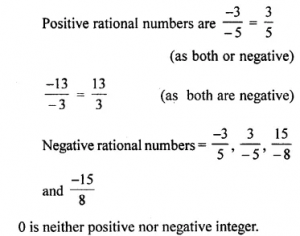 Ans 6 EXERCISE 2 (A) Rational Numbers ICSE Class-7th