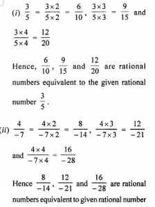 maths class 7 icse rational numbers