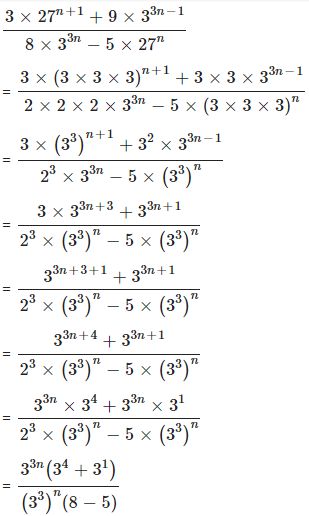 Indices Exponents Concise Class-9th ICSE Maths Selina Publications ...