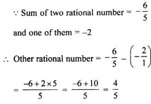 Ans13 EXERCISE -2 C Rational Numbers ICSE Class-7th