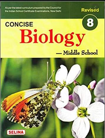 Concise ICSE Biology Class-8 Solutions Selina Publishers