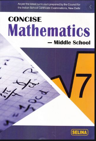 Concise Maths ICSE Class-7 Solutions Selina Publishers