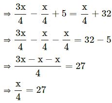 Exe -14 B, Solved Questions of Linear Equations in one Variable Concise Selina ICSE Maths for Class-8th img 1