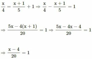 Exe -14 B, Solved Questions of Linear Equations in one Variable Concise Selina ICSE Maths for Class-8th img 15