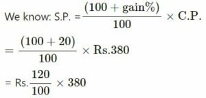 Exercise - 8 A Profit Loss and Discount Solved Questions for ICSE Class-8th img 10