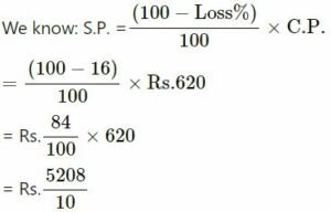 Exercise - 8 A Profit Loss and Discount Solved Questions for ICSE Class-8th img 11