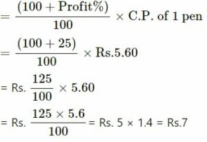 Exercise - 8 A Profit Loss and Discount Solved Questions for ICSE Class-8th img 27