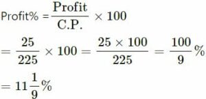Exercise - 8 A Profit Loss and Discount Solved Questions for ICSE Class-8th img 5