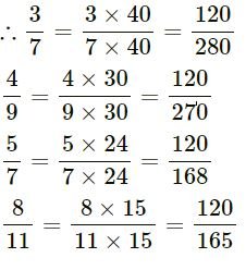 Fractions ICSE Class-7th Concise Selina Maths Solutions Exe-3B Ans 5.3